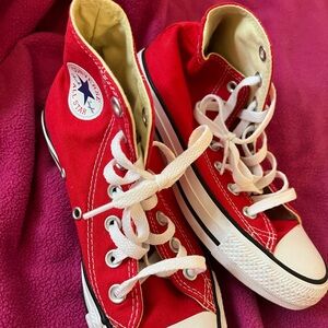 Red Chuck Taylor Converse